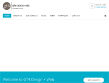 Tablet Screenshot of gt4.co.uk